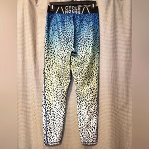 CYCLE HOUSE POWERED BY MARIKA OMBRE ANIMAL PRINT LEGGINGS - SIZE M